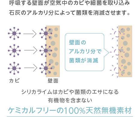 抗菌防カビのしくみ